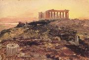 Frederic E.Church The Parthenon from the Southeast china oil painting reproduction